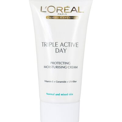 L’Oréal Paris L'Oreal Triple Active Protecting Day Moisturising Care 50ml Normal to Combinatio L’Oréal Paris L'Oreal Triple Active Protecting Day Moisturising Care 50ml Normal to Combinatio
