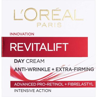 L'Oreal Paris Revitalift Pro Retinol Day Cream - Anti Wrinkle, Firming - 50ml Travel Size L'Oreal Paris Revitalift Pro Retinol Day Cream - Anti Wrinkle, Firming - 50ml Travel Size