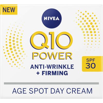 NIVEA Q10 Power Anti-Wrinkle + Firming Age Spot Day Cream SPF30 (50ml), Anti-Age NIVEA Q10 Power Anti-Wrinkle + Firming Age Spot Day Cream SPF30 (50ml), Anti-Age