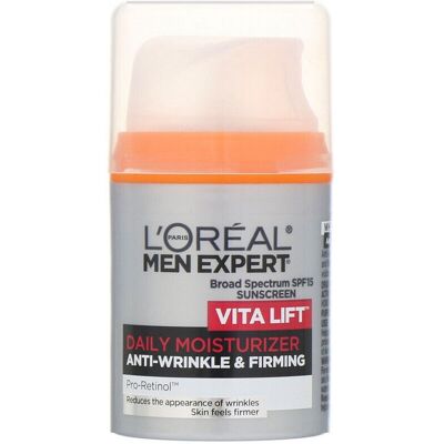 L’Oréal Paris L'Oreal, Men Expert Anti-Wrinkle & Firming, Vita Lift Daily Moisturizer L’Oréal Paris L'Oreal, Men Expert Anti-Wrinkle & Firming, Vita Lift Daily Moisturizer
