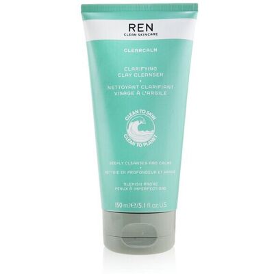 REN Clear Calm Clarifying Clay Cleanser (150ml) REN Clear Calm Clarifying Clay Cleanser (150ml)