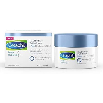 Cetaphil Deep Hydration Healthy Glow Daily Face Cream 1.7 oz 48 Hour Dry Ski Cetaphil Deep Hydration Healthy Glow Daily Face Cream 1.7 oz 48 Hour Dry Ski