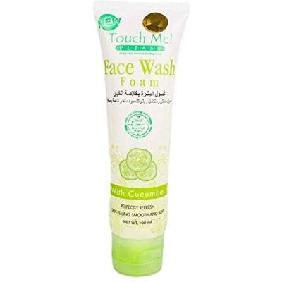Unbranded Touch Me Please Face Wash Foam with Cucumber -100ml Unbranded Touch Me Please Face Wash Foam with Cucumber -100ml