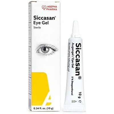 Siccasan Intensive Dry Eye Gel with Carbomer and Dexpanthenol Corneal Gel & Ey Siccasan Intensive Dry Eye Gel with Carbomer and Dexpanthenol Corneal Gel & Ey