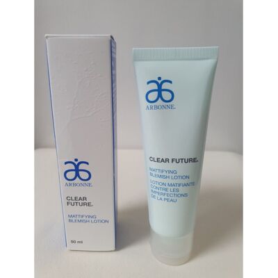 ARBONNE CLEAR FUTURE MATTIFYING BLEMISH LOTION GLUTEN FREE VEGAN 50ML ARBONNE CLEAR FUTURE MATTIFYING BLEMISH LOTION GLUTEN FREE VEGAN 50ML
