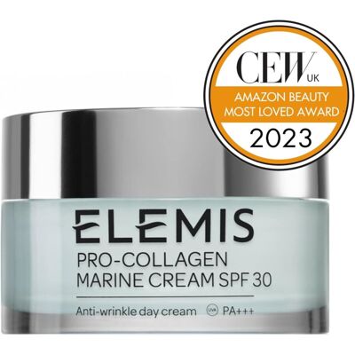 Elemis Pro-Collagen Marine Cream SPF30 Day Cream 50ml – Hydrating Anti-Wrinkle G Elemis Pro-Collagen Marine Cream SPF30 Day Cream 50ml – Hydrating Anti-Wrinkle G