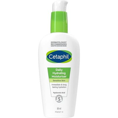 Cetaphil Daily Hydrating Face Moisturiser, 88ml, For Sensitive Skin, With Hyalur Cetaphil Daily Hydrating Face Moisturiser, 88ml, For Sensitive Skin, With Hyalur