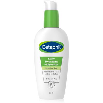Cetaphil Daily Hydrating Face Moisturiser, 88ml, For Sensitive Skin, With Hyalur Cetaphil Daily Hydrating Face Moisturiser, 88ml, For Sensitive Skin, With Hyalur