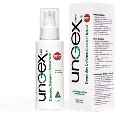 UNGEX.COM Ungex Demodex Defence Cleanser Facial Wash for Acne Rosacea, Inflammation UNGEX.COM Ungex Demodex Defence Cleanser Facial Wash for Acne Rosacea, Inflammation