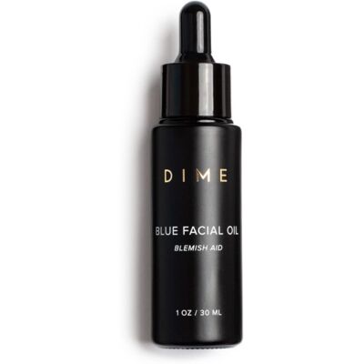 Dime Bag Hardware DIME Beauty Blue Facial Oil Blemish Spot Treatment with Blue Tansy Oil Black C Dime Bag Hardware DIME Beauty Blue Facial Oil Blemish Spot Treatment with Blue Tansy Oil Black C