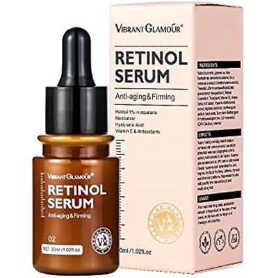 Unbranded Vibrant Glamour Retinol Facial Serum Anti Aging Serum Reduces Dry Lines And Fine Unbranded Vibrant Glamour Retinol Facial Serum Anti Aging Serum Reduces Dry Lines And Fine