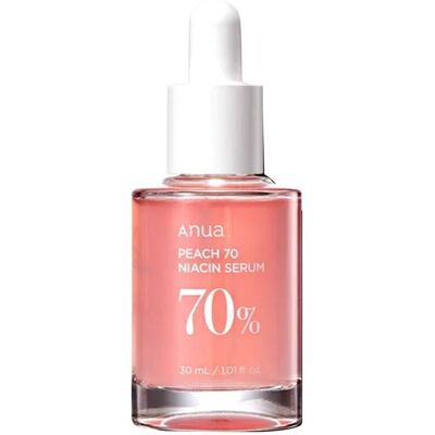 Anua Peach 70 With Niacinamide Facial Serum For Dry Skin 30ml Hydrating Serum Anua Peach 70 With Niacinamide Facial Serum For Dry Skin 30ml Hydrating Serum