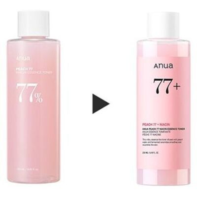 Anua Peach 77% Niacin Essence Toner - Hydrating & Softening Anua Peach 77% Niacin Essence Toner - Hydrating & Softening