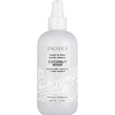 Pacifica Gentle Foam Face Wash - Coconut Whip Cream Gentle Face Cleanser - Moist Pacifica Gentle Foam Face Wash - Coconut Whip Cream Gentle Face Cleanser - Moist