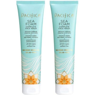 Pacifica Beauty Complete Face Wash Gentle Daily Facial Cleanser for All Skin Typ Pacifica Beauty Complete Face Wash Gentle Daily Facial Cleanser for All Skin Typ
