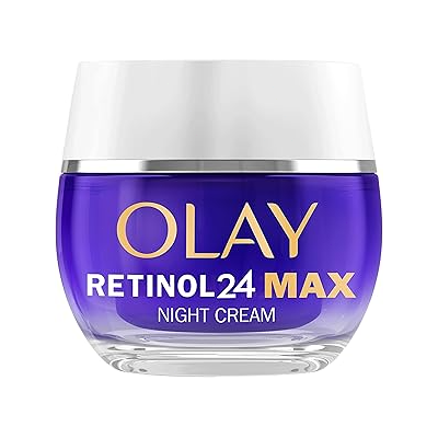 Olay Retinol 24 MAX Night Cream Face Moisturiser, Skincare with Antioxidant Vita Olay Retinol 24 MAX Night Cream Face Moisturiser, Skincare with Antioxidant Vita