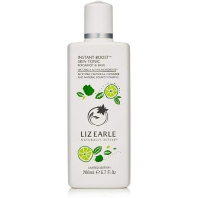 LIZ EARLE Instant Boost Skin Tonic Facial Toner BERGAMOT & BASIL, 200ml LIZ EARLE Instant Boost Skin Tonic Facial Toner BERGAMOT & BASIL, 200ml