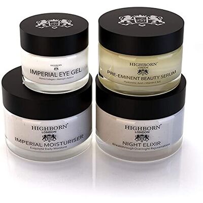 HighBorn London Four Phase Day & Night Collection - Anti Aging Skincare Set for HighBorn London Four Phase Day & Night Collection - Anti Aging Skincare Set for