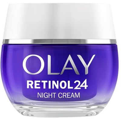 Olay Retinol 24 Night Cream Face Moisturiser, Skincare with Antioxidant Vitamin Olay Retinol 24 Night Cream Face Moisturiser, Skincare with Antioxidant Vitamin