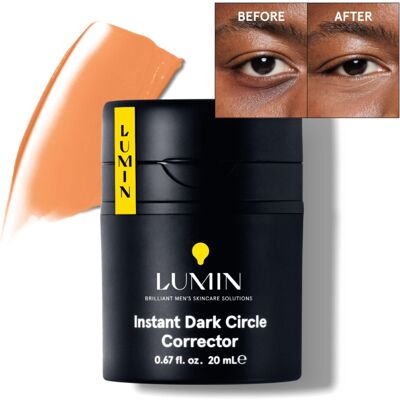 Lumin ria Lumin Instant Dark Circle Corrector for Men Not A Concealer, Brightens Eyes, Red Lumin ria Lumin Instant Dark Circle Corrector for Men Not A Concealer, Brightens Eyes, Red