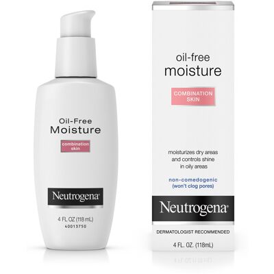 Neutrogena Oil Free Moisture Glycerin Face Moisturizer & Neck Cream for Combinat Neutrogena Oil Free Moisture Glycerin Face Moisturizer & Neck Cream for Combinat