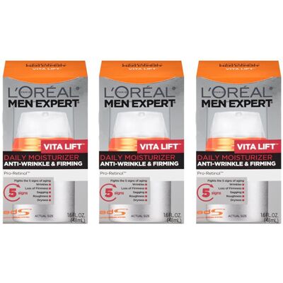 L’Oréal Paris L'Oreal Paris Skin Care Men Expert Vita Lift Anti-Wrinkle and Firming Daily Mois L’Oréal Paris L'Oreal Paris Skin Care Men Expert Vita Lift Anti-Wrinkle and Firming Daily Mois