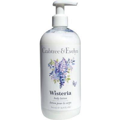 Crabtree & Evelyn WISTERIA Body Lotion 16.9 fl oz Crabtree & Evelyn WISTERIA Body Lotion 16.9 fl oz