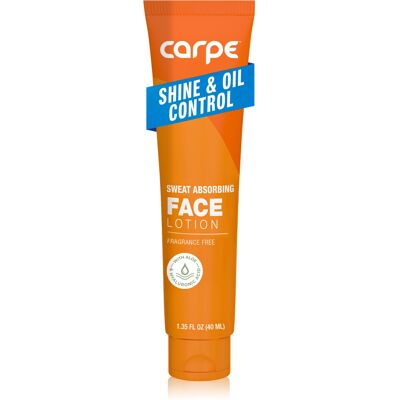 Carpe Sweat Absorbing Face Lotion for Oily Skin Control Mattifying Face Lotion Carpe Sweat Absorbing Face Lotion for Oily Skin Control Mattifying Face Lotion