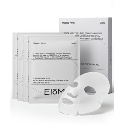 EIOM Trouble Patch Mask - Korean Face Sheet Mask for Blemish-Prone Skin Calming EIOM Trouble Patch Mask - Korean Face Sheet Mask for Blemish-Prone Skin Calming