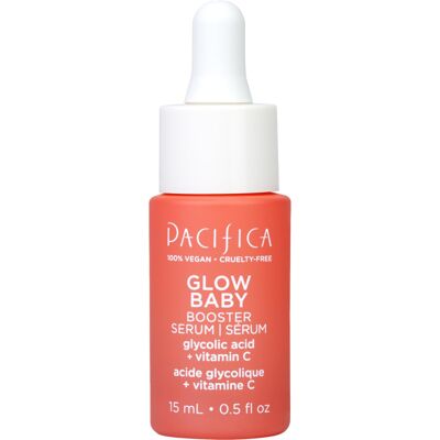 Pacifica Glow Baby Booster Mini Face Serum Vitamin C & Glycolic Acid For Bright Pacifica Glow Baby Booster Mini Face Serum Vitamin C & Glycolic Acid For Bright
