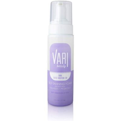 Australian Gold Vari Beauty Dark Self-Tanning Foam & Body Mousse (6 Fl Oz) with Collagen and Pro Australian Gold Vari Beauty Dark Self-Tanning Foam & Body Mousse (6 Fl Oz) with Collagen and Pro