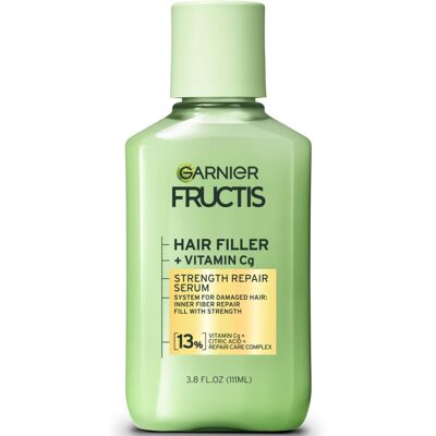 Garnier Fructis Hair Filler Strength Repair Serum Hair Treatment with Vitamin Cg Garnier Fructis Hair Filler Strength Repair Serum Hair Treatment with Vitamin Cg