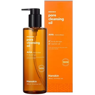 Unbranded Hanskin Pore Cleansing Oil AHA Rich & Moist Hydrates & Nourishes Skin with Bota Unbranded Hanskin Pore Cleansing Oil AHA Rich & Moist Hydrates & Nourishes Skin with Bota