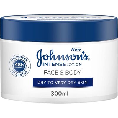 Unbranded Johnson's Intense Face & Body Cream, Dry To Very Dry Skin, Intense Nourishment,c Unbranded Johnson's Intense Face & Body Cream, Dry To Very Dry Skin, Intense Nourishment,c