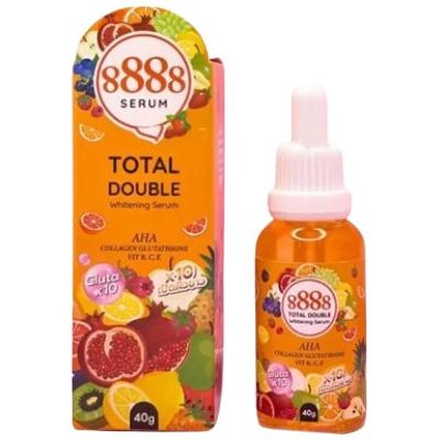 Unbranded 8888 Total Double Face Beauty Serum AHA Collagen Glutathione With Vitamin B,C,E Unbranded 8888 Total Double Face Beauty Serum AHA Collagen Glutathione With Vitamin B,C,E