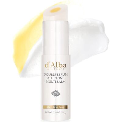 D'alba Piedmont d'Alba Italian White Truffle Double Serum All-in-one Multi Balm, Vegan Skincare, D'alba Piedmont d'Alba Italian White Truffle Double Serum All-in-one Multi Balm, Vegan Skincare,