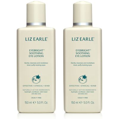Liz Earle Eyebright Soothing Eye Lotion Duo (2 x Liz Earle Eyebright 150ml) Liz Earle Eyebright Soothing Eye Lotion Duo (2 x Liz Earle Eyebright 150ml)