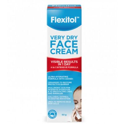 Unbranded Flexitol Very Dry Face Cream 50g 4-in-1 Repair Cream for Extra Dry & Sensitive Unbranded Flexitol Very Dry Face Cream 50g 4-in-1 Repair Cream for Extra Dry & Sensitive