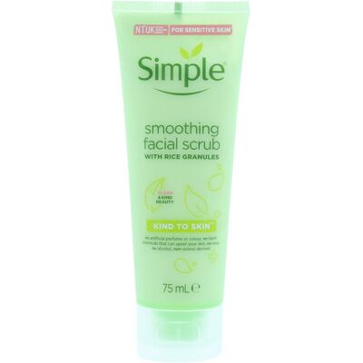 Simple Smoothing Facial Scrub 75ml Simple Smoothing Facial Scrub 75ml