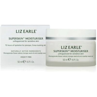 Liz Earle Superskin Moisturiser Unfragranced for Sensitive Skin 50ml Jar Liz Earle Superskin Moisturiser Unfragranced for Sensitive Skin 50ml Jar