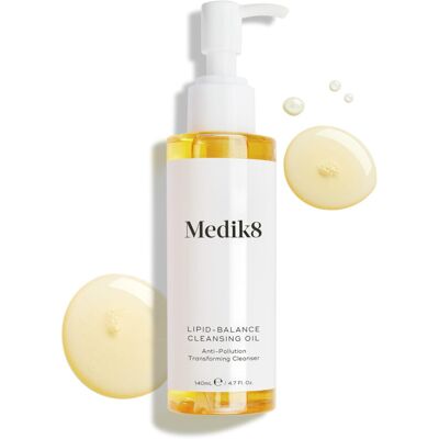 Medik8 Lipid-Balance Cleansing Oil - Makeup Dissolving Transforming Cleanser - R Medik8 Lipid-Balance Cleansing Oil - Makeup Dissolving Transforming Cleanser - R