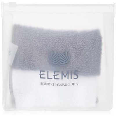ELEMIS Luxury Cleansing Cloth Duo, Soft Pure Cotton Facial Cloths, Ideal For Rem ELEMIS Luxury Cleansing Cloth Duo, Soft Pure Cotton Facial Cloths, Ideal For Rem