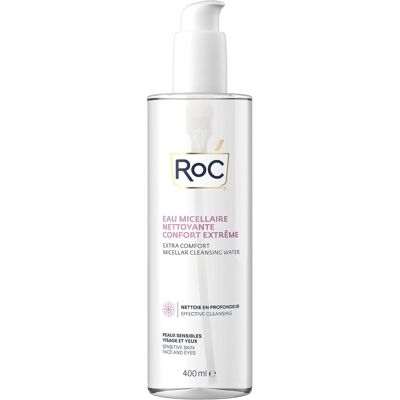 RoC - Extra Comfort Micellar Cleansing Water - Smooth Skin Cleanser for Sensitiv RoC - Extra Comfort Micellar Cleansing Water - Smooth Skin Cleanser for Sensitiv