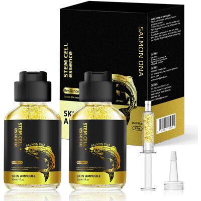 Yartmon Salmon DNA Ampoule, Korean Micro Needling Serum Booster,2PCS PDRN Ampoule for Fi Yartmon Salmon DNA Ampoule, Korean Micro Needling Serum Booster,2PCS PDRN Ampoule for Fi