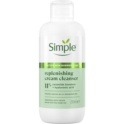 Simple Replenishing Cream Cleanser Face Cleanser Suitable for even the Most Sens Simple Replenishing Cream Cleanser Face Cleanser Suitable for even the Most Sens