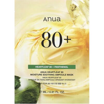 Anua Heartleaf 80 Moisture Soothing Mask - Sensitive & Hydrating Anua Heartleaf 80 Moisture Soothing Mask - Sensitive & Hydrating