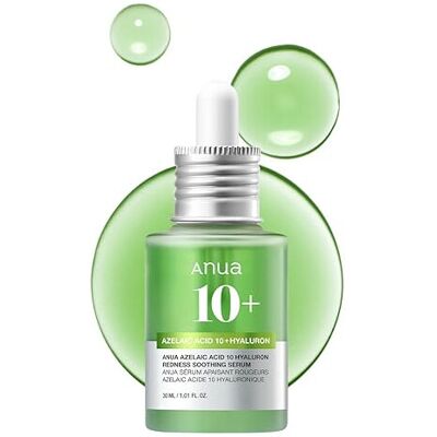 ANUA 1.01 fl oz Azelaic Acid Serum Hydrating Blemish Care for Sensitive Skin ANUA 1.01 fl oz Azelaic Acid Serum Hydrating Blemish Care for Sensitive Skin