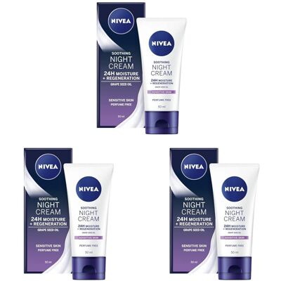 NIVEA Sensitive Night Cream (50 ml), NIVEA Sensitive Night Cream (50 ml),