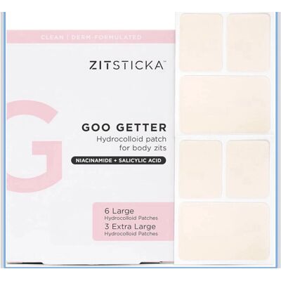 Zitsticka Large Body Zits & Blemish Hydrocolloid Acne Patches Cover Pack Of 9 Zitsticka Large Body Zits & Blemish Hydrocolloid Acne Patches Cover Pack Of 9