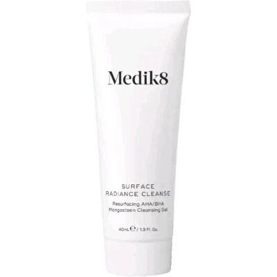 Medik8 Surface Radiance Cleanse 40ml Resurfacing AHA/BHA Cleansing Gel Medik8 Surface Radiance Cleanse 40ml Resurfacing AHA/BHA Cleansing Gel